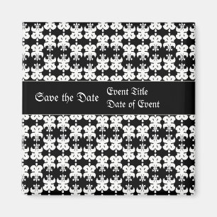 Rockin Save the Date Magnet