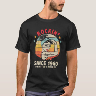 Rockin' Since 1960 61St Birthday Retro 61 Yrs Old T-Shirt