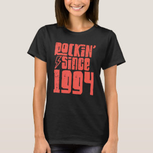 Rockin Since 1994 Classic Vintage Rock Music 1994  T-Shirt