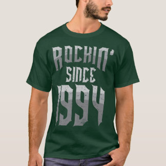 Rockin' Since 1994 Vintage Rock Music Fan 28th Bir T-Shirt