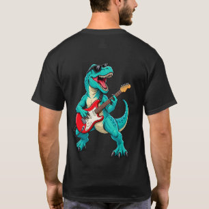 Rockin’ T-Rex – Cool Dinosaur Guitarist Hoodie T-Shirt