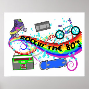 Rockin The 80s Poster