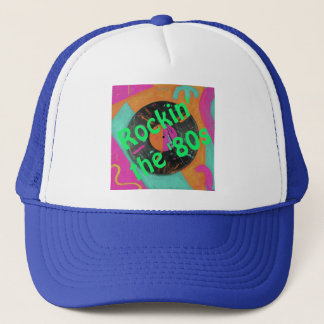 Rockin' the '80s trucker hat