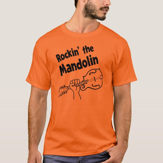 ROCKIN’ THE MANDOLIN T-Shirt (Front)