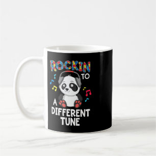Rockin' To A Different Tune design. Put the puzzle Coffee Mug