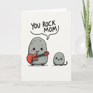 Rockin You Mum Celebration Card