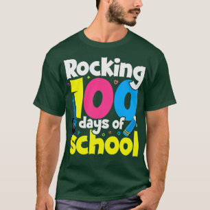 Rocking 100 days of school T-Shirt