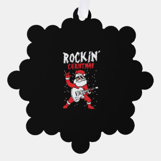 rocking christmas gift tree decoration card
