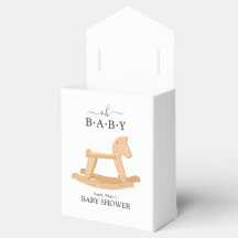 Rocking Horse Baby Shower Minimalist Baby Shower