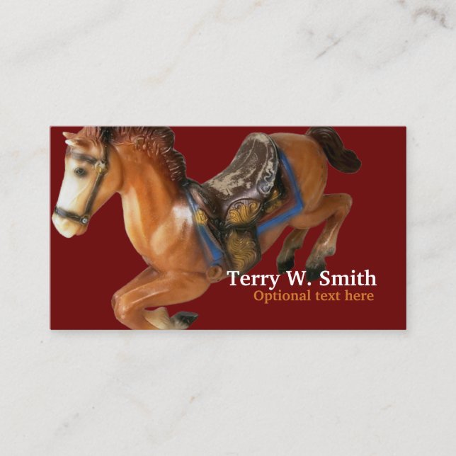 Rocking Horse Business Card (Front)