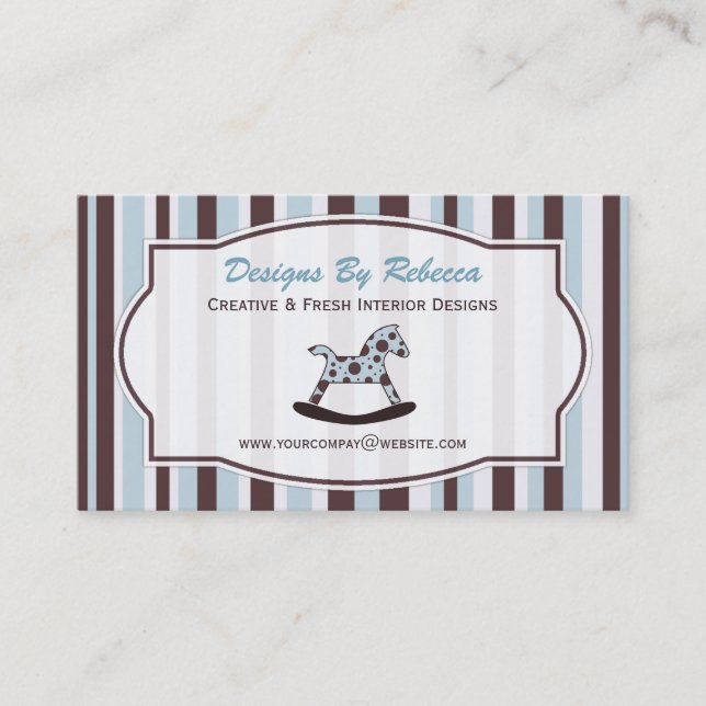 Rocking Horse Business Card (Front)