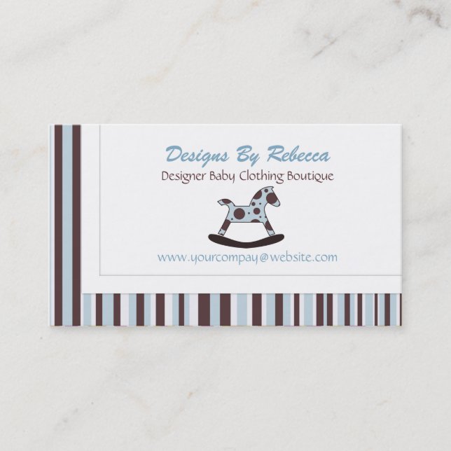 Rocking Horse Business Cards (Front)