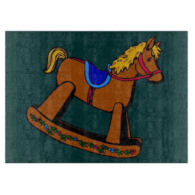 Rocking Horse Cutting Board (Front)