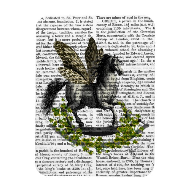 Rocking Horse Fly 2 Magnet (Vertical)