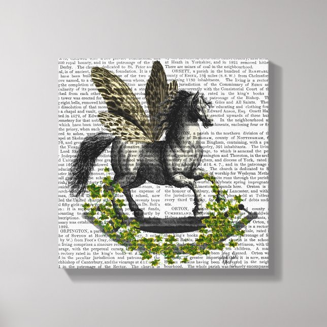 Rocking Horse Fly Canvas Print (Front)
