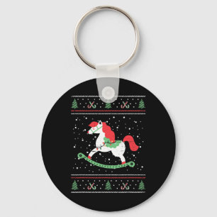 Rocking Horse For Children And Kids Christmas Xmas Key Ring