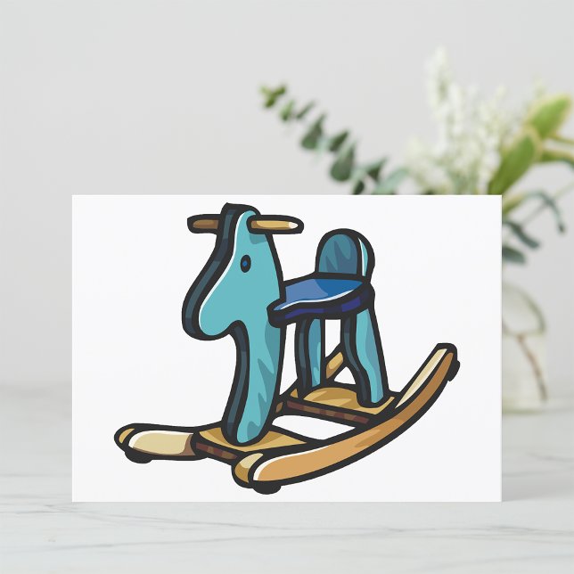 Rocking Horse Invitations (Creator Uploaded)