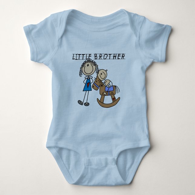 Rocking  Horse Little Brother Tshirts (Front)