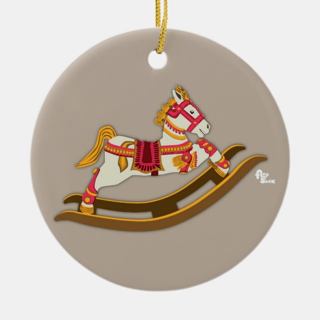 Rocking Horse Ornament (Front)