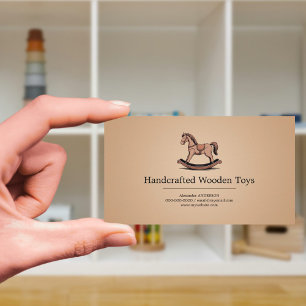 Rocking Horse - Wooden Toys Business Card
