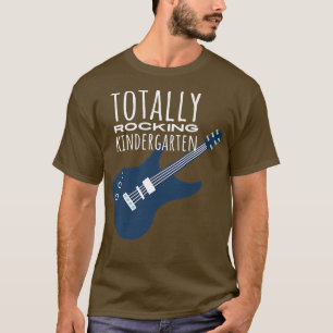 Rocking Kindergarten Kids Youth Guitar Tee Teacher