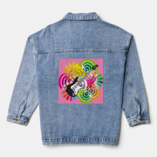 Rocking Out Women’s Denim Jean Jacket