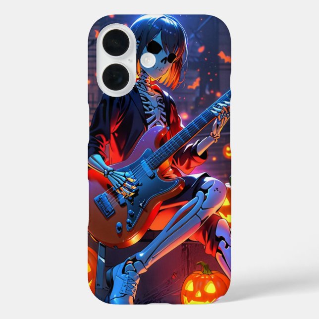 Rocking Skeleton Case-Mate iPhone Case (Back)