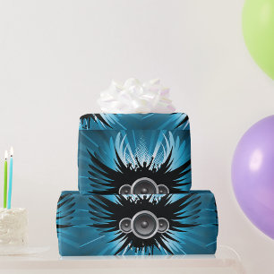 Rocking Speakers Wrapping Paper