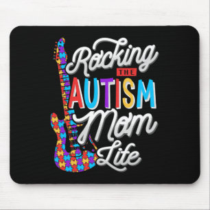 Rocking The Autism Mum Life Autism Awareness  Mouse Pad