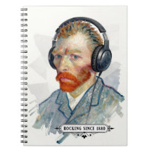 Rocking Vincent since 1880 Notebook Journal