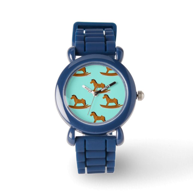 Rocking wooden horse watch (Front)