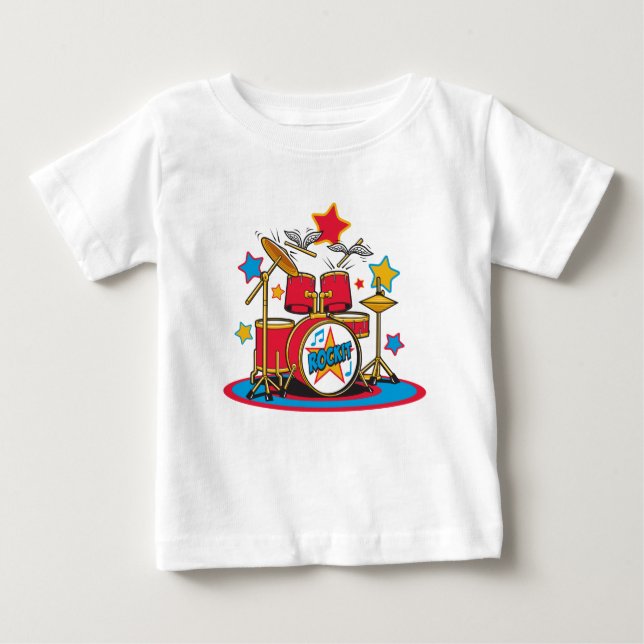 Rockit Flying Drumsticks Infant Tee (Front)