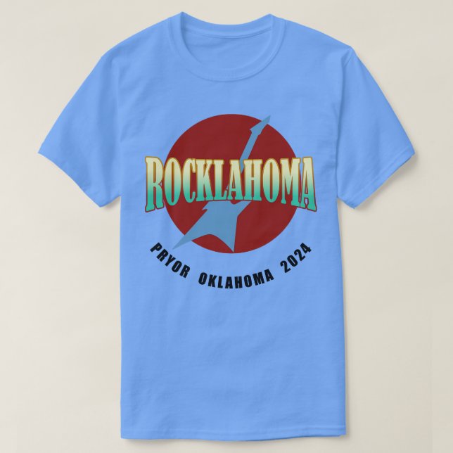 Rocklahoma Music Festival 2024  2 T-Shirt (Design Front)