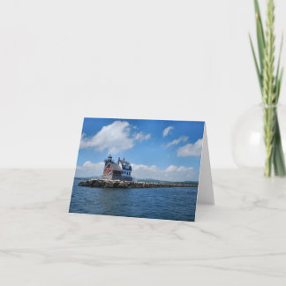 Rockland Breakwater Light notecard - 1