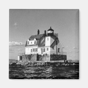 Rockland Harbour Breakwater Lighthouse Magnet