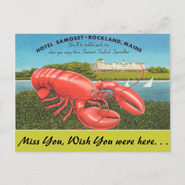 Rockland, Maine Postcard (Front)