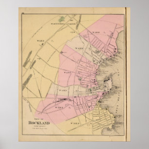 Rockland, Maine Poster