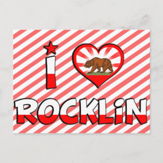 Rocklin, CA Postcard