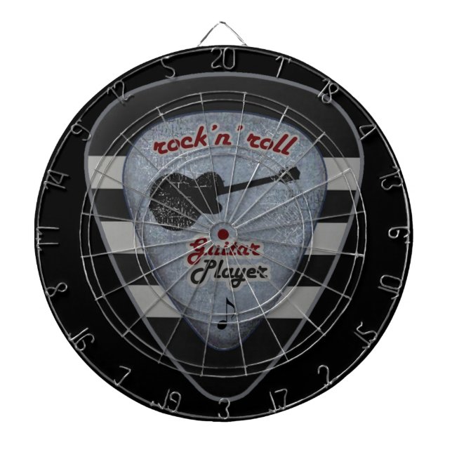 rock'n' roll forever dartboard (Front)
