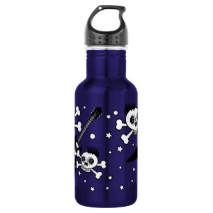 Rock'n Skulls with Guitars 532 Ml Water Bottle