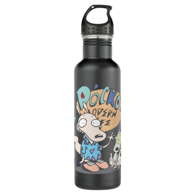 Rockos Modern Life 710 Ml Water Bottle (Front)