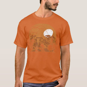 Rocko's Modern Life Halloween Haunted Sunset Group T-Shirt