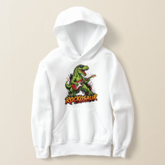 Rockosaur Funny Dinosaur Playing Electric Guitar