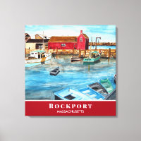 Rockport Harbour Massachusetts New England USA