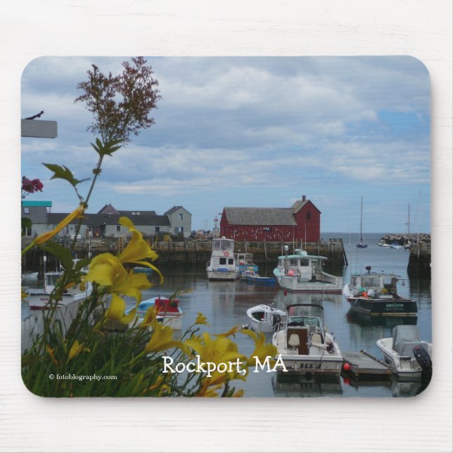 Rockport Harbour Mousepad (Front)