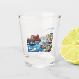 Rockport, Massachusetts, USA Shot Glass