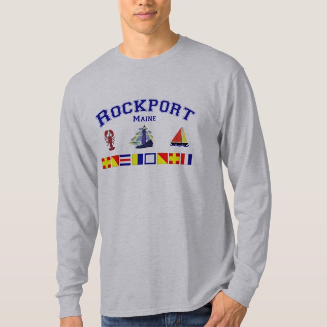 Rockport, ME T-Shirt (Front)