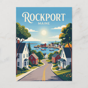 Rockport USA Postcard