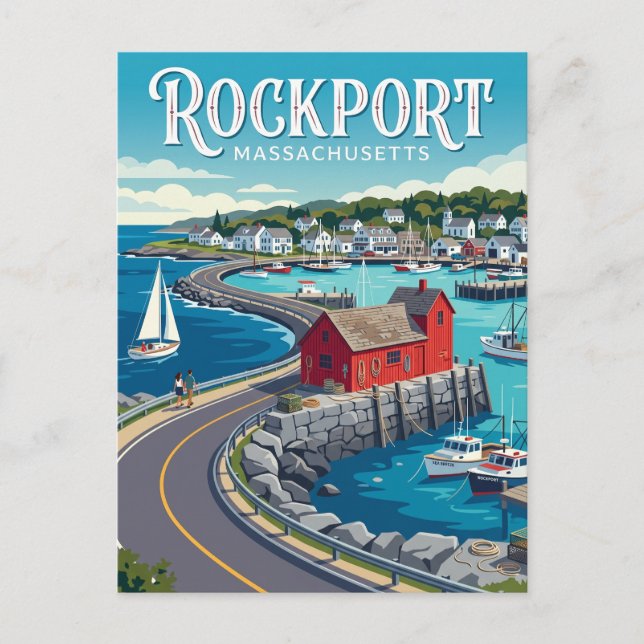 Rockport USA Postcard (Front)