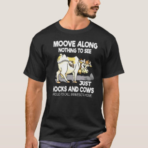 Rocks And Cows Minnesota State T-Shirt